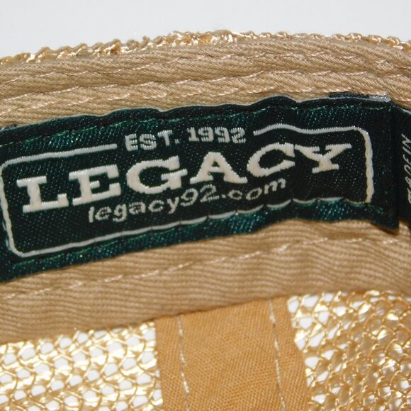 Suick  Muskie Pike  Lures Legacy OFA Adjustable Trucker Hat Cap NEW unused - Picture 5 of 11